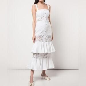 Alexis Lyssa Dress white lace bride wedding bridal size AU small S / US 2